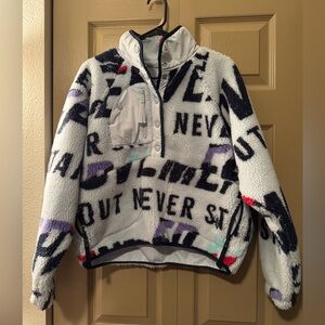 FP Movement by Free People Hit The Slopes Printed Pullover - Size Small